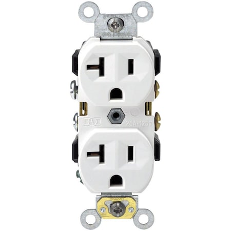 Spark 20A White Side Receptacle SP3303068